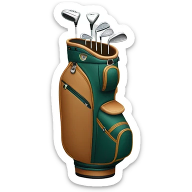 Golf bag sticker