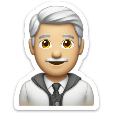 Homme avec 3 bras de chaque côté sticker