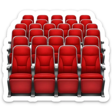 gangway seat auditorium sticker