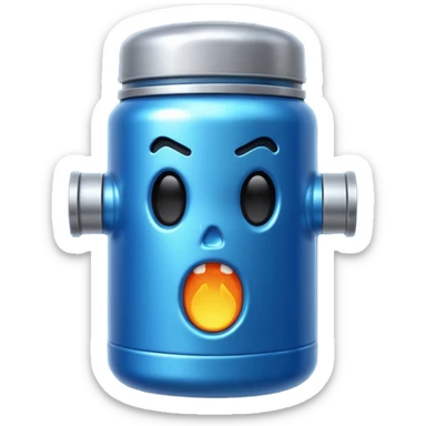 monster inc scream canister sticker