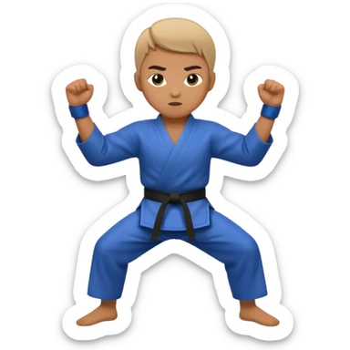 martial arts sticker