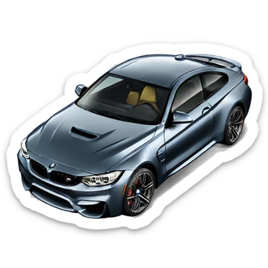 Bmw m4 sticker