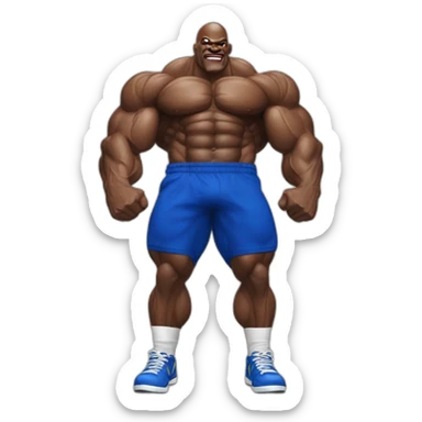 ronnie coleman in gym sticker