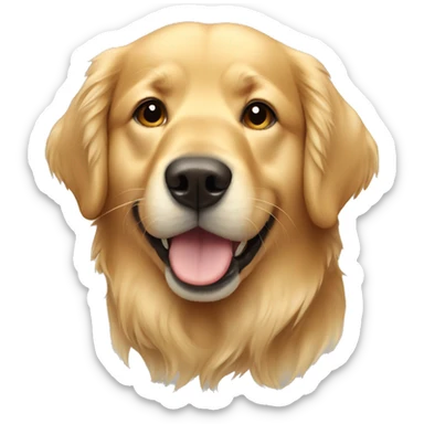 Golden retriever  sticker