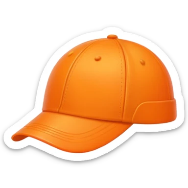just an orange cap sticker