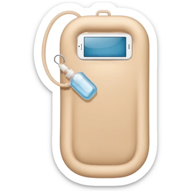 hautschutzring neben einem stomabeutel sticker