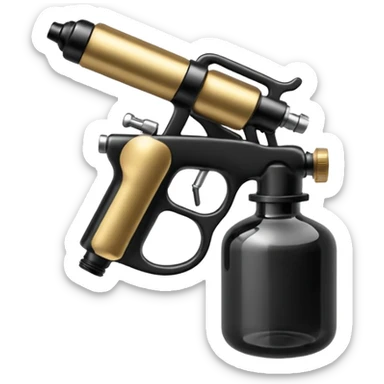 tattoo gun and ink sticker