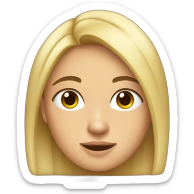 Cara de pasa sticker