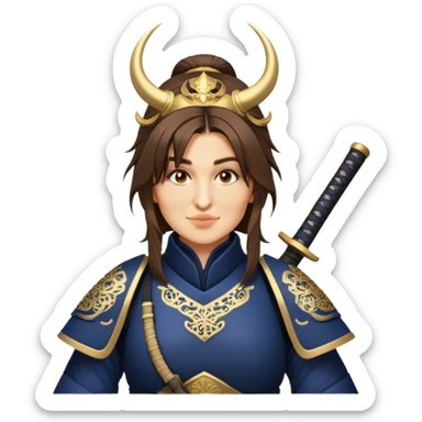 Samurai Strategist sticker