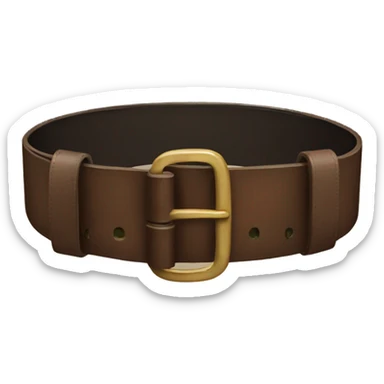Belt sticker