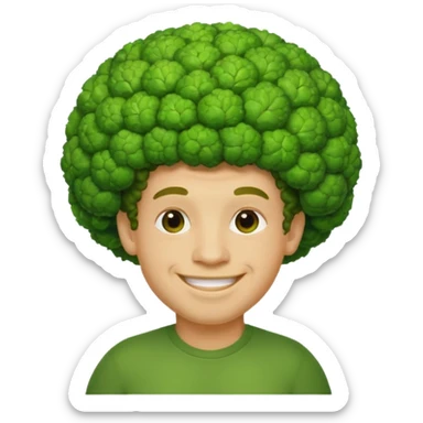 Bro bro brokoli diyen bir brokoli oluştur sticker