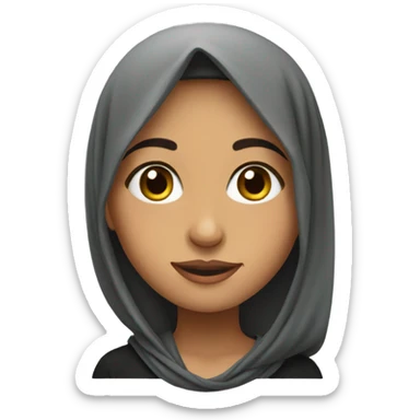 Palestinian girl  sticker