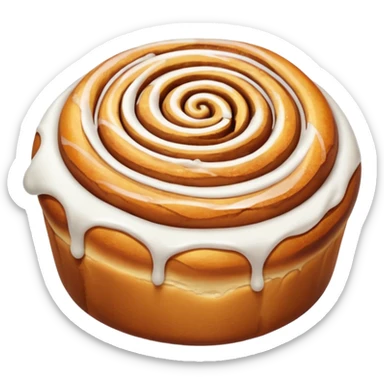 A Cinnamon Roll sticker