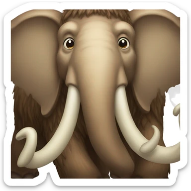 mammoth really sticker