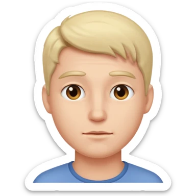 Tender Portrait male sticker