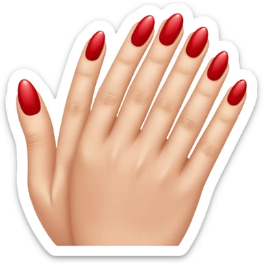 uñas pintadas  sticker