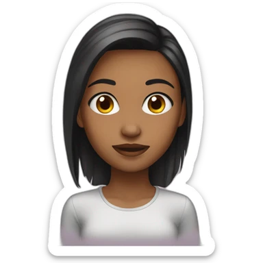 A Girl perfect sticker