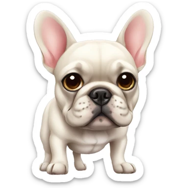 French Bulldog Dog Breed Full Body sticker