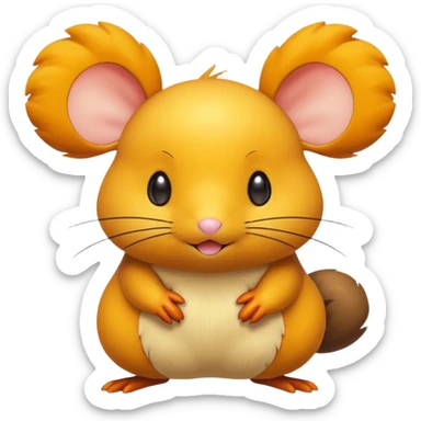 Dedenne-Pokémon (full body) sticker