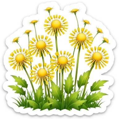 Dandelions sticker