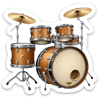 Drum Set sticker