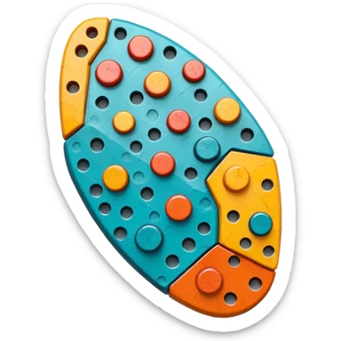 climbing hold sticker