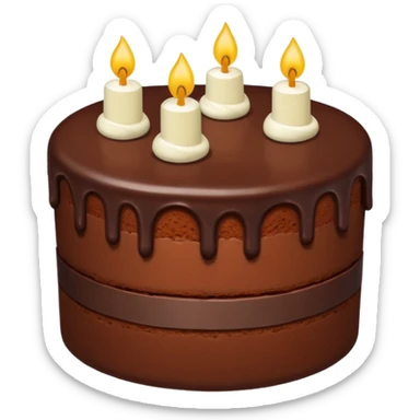 chocolate cake sticker