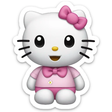 hello kitty  sticker