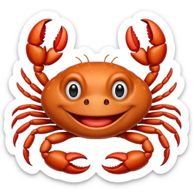 Create Milo’s head on the crab from little mermaid  sticker