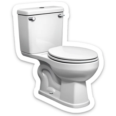 artist toilet pop art warhol style  sticker