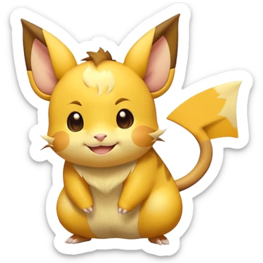 Raichu  sticker
