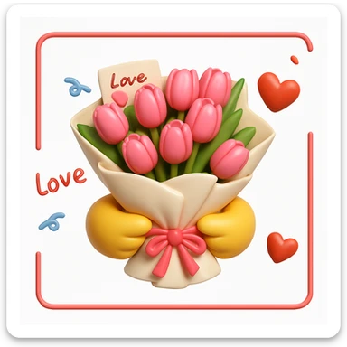 Recreate this emoji in the 3D iOS style. Keep the same expression and details, but render it with depth, shading, and a glossy finish typical of 3D iOS emojis. sticker