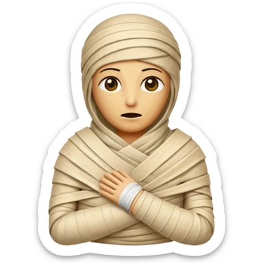 Mummy sticker