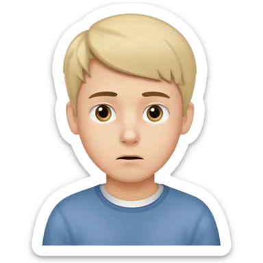 Dumb boy that doesn't know anything  sticker