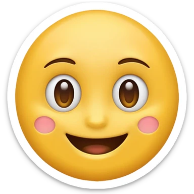 A small emoji sticker