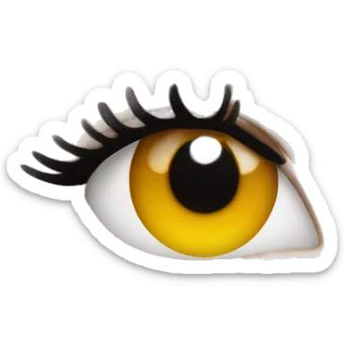 Eye lashes  sticker