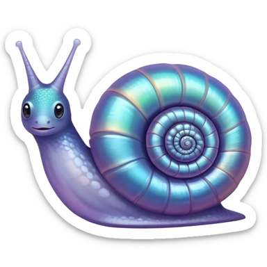 Cute Sea Snail sticker