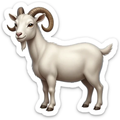 ANIAMAL GOAT UKRAINIAN STYLR sticker