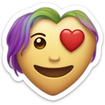 corazón lgtb sticker