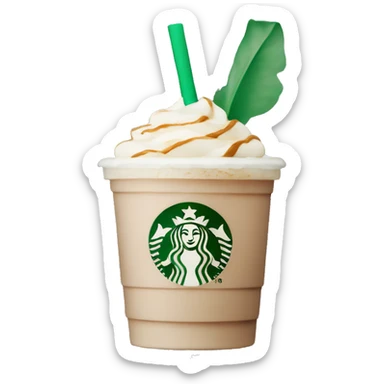 Starbucks Frappuccino sticker