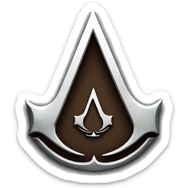 Assassin's creed logo sticker