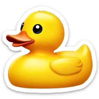 rubber duck sticker