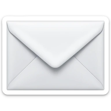 letter envelope sticker
