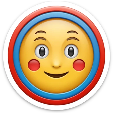 create an emoji of a metro sign. 4 variation sticker