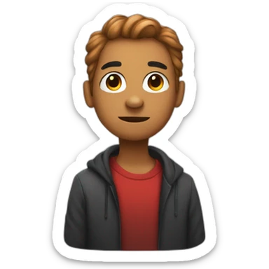 red among us sticker