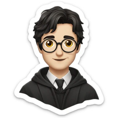 Harry porter sur hermine grandjeur sticker