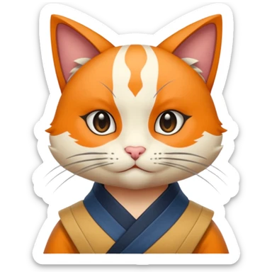 Kunikuzushi-Kabukimono-Scarameow-Scaramouche-Wanderer character  sticker