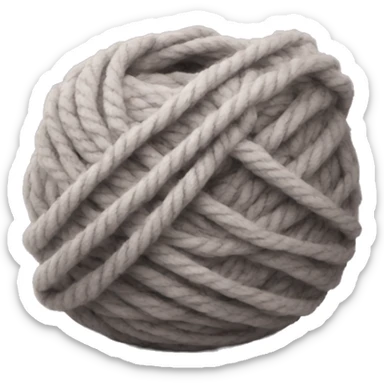 Yarn sticker