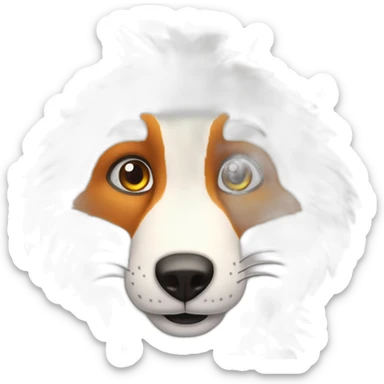 renard polaire sticker