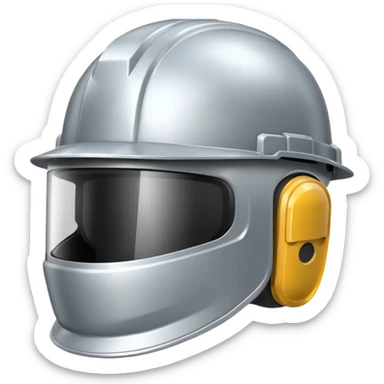 building helmet sticker